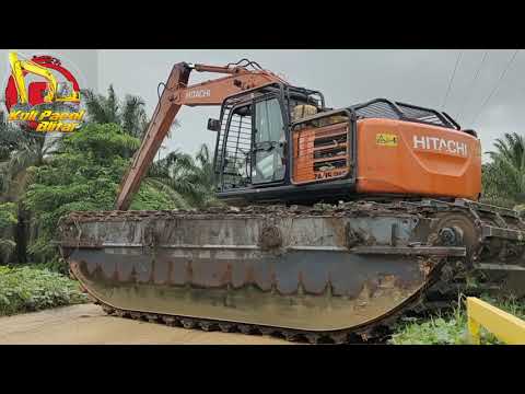 KUAT ATI - mala agatha ft trips musik - ined audio || cover excavator amphibi