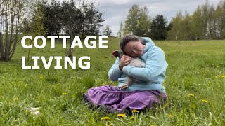 Cottagecore living and gardening