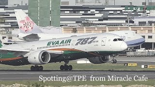 從奇跡咖飛場錄影民航飛機-臺灣桃園國際機場