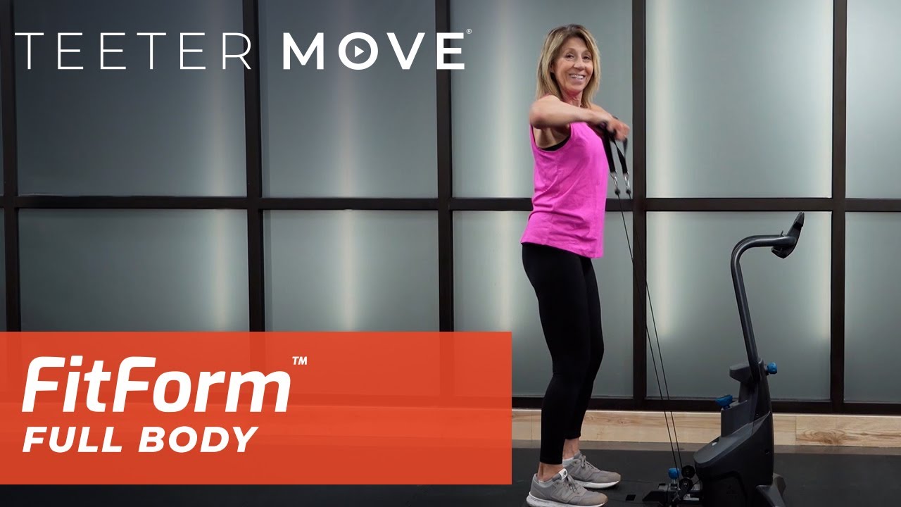 20 Min Full Body Workout FitForm Home Gym Teeter Move YouTube