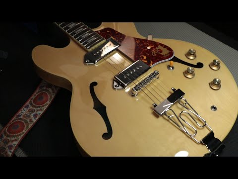 2022 Epiphone Casino - Light Fret Work and Full Setup
