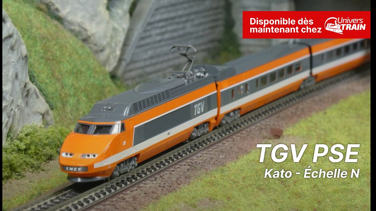 Coffret TGV Sud-Est orange origine n°08 « ROUEN » (10 éléments