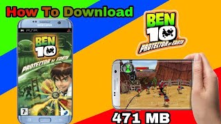 How To Download Ben 10 protector of Earth just 471 MB screenshot 3