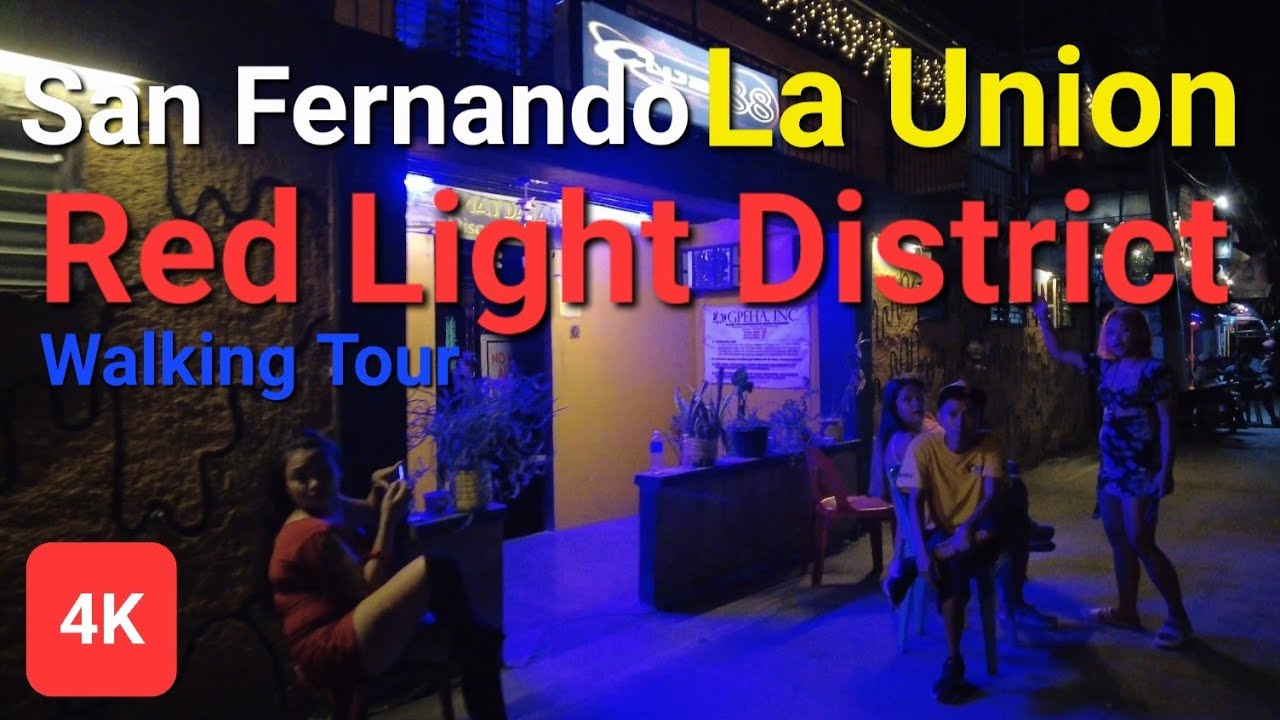 betale Mold pris Red Light District in La Union province. City of San Fernando. Philippines.  Walking Tour. [4K] - YouTube