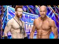 Sheamus🆚Cesaro in SmackDown #wwe 