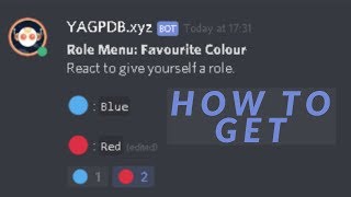 How to get reaction roles on Discord (Easy and Simple!) - Discord Tutorial How to get reaction roles on Discord (Easy and Simple!) - Discord Tutorial