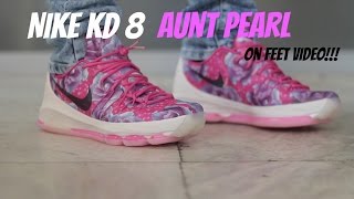 kd 8 aunt pearl on feet