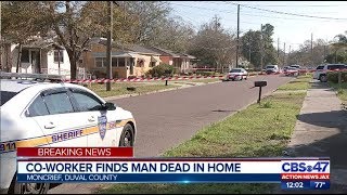 Coworker finds man dead in home