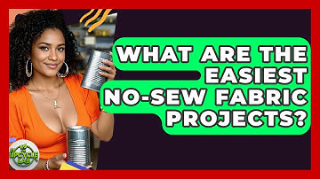 What Are The Easiest No-sew Fabric Projects? - The Upcycle Lab