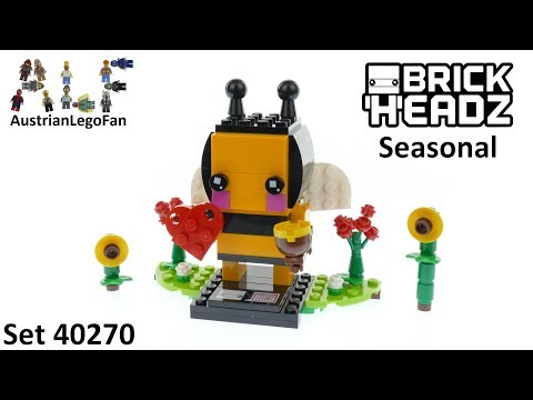 Lego Brickheadz 40270 Valentine´s Bee - Lego Speed Build Review