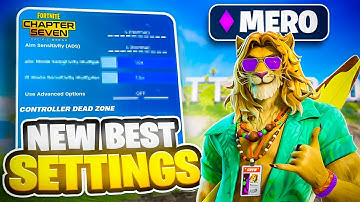 *NEW* BEST Controller Settings For Fortnite Chapter 7! (PS4/PS5/Xbox/PC)