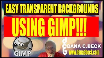 Transparency using GIMP - easy and simple - 2019