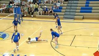 Maple Grove vs. St. MichaelAlbertville Girls High School Volleyball