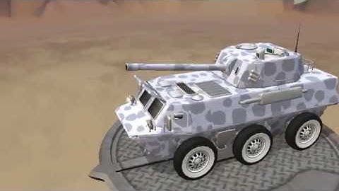 PLL-05 Self-propelled Mortar/Howitzer Spore model