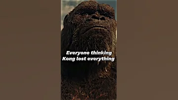 Godzilla lost everything #edit #godzilla #kong