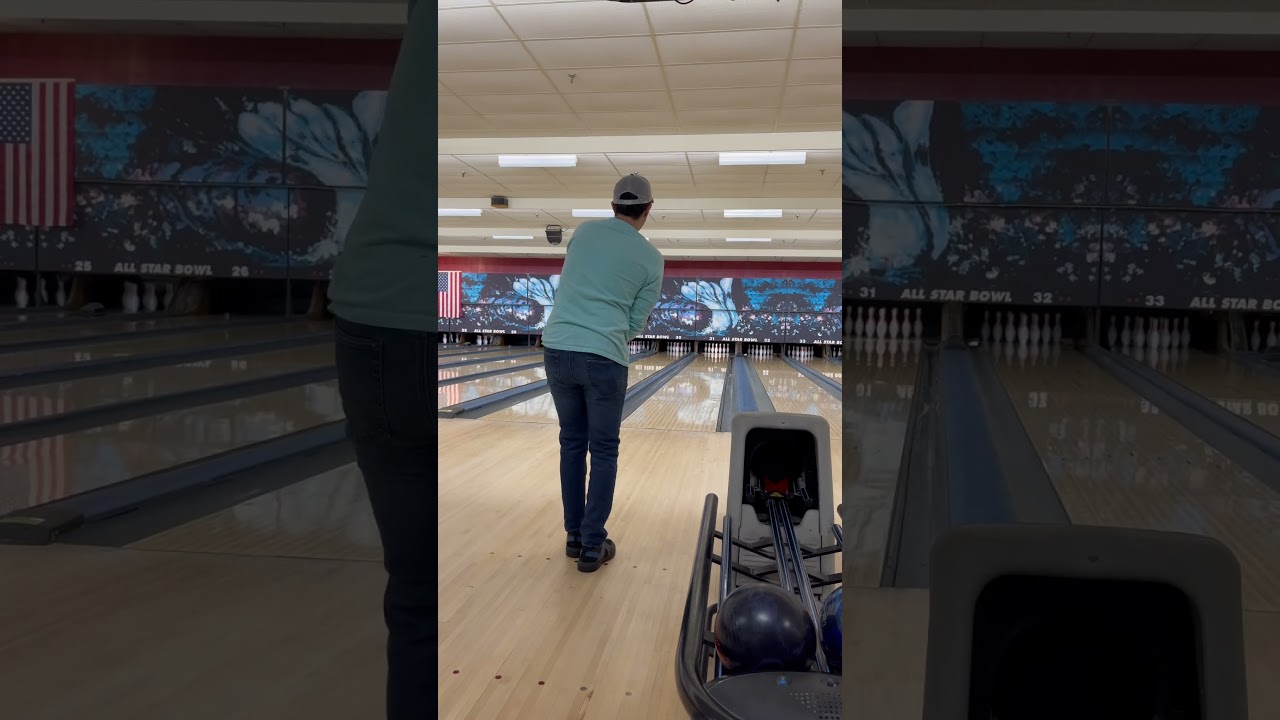 Shot from practice! Can you guess the bowling ball? 