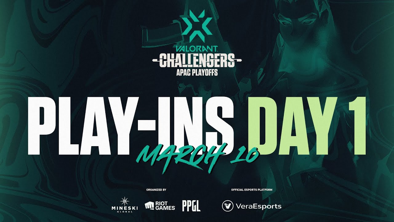 (FIL) VCT Stage 1 - Challengers APAC - Play-ins - Day 1