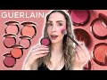 Every shade  guerlain terracotta healthy glow powder blushes  review swatches comarisons