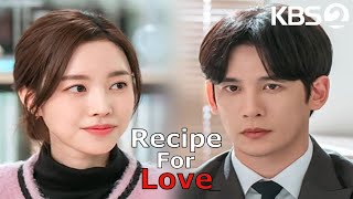 Recipe For Love (2026) 사랑을 처방해 드립니다 | Korean Drama | Jin Se Yun, Park Ki Woong | KBS2