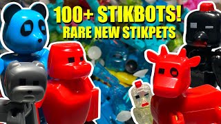 My CRAZIEST haul yet! | Over 100 Stikbots and Stikpets unboxing and review!