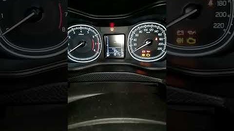 Hidden Features of Brezza (lxi) Instrument Cluster.#shorts