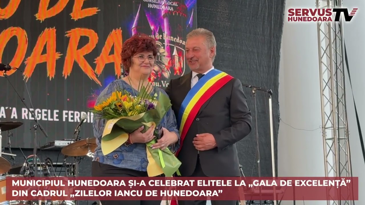 Municipiul Hunedoara și-a celebrat elitele la „Gala de Excelență”