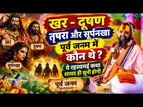 खर - दूषण, तृषरा और सूर्पनखा पूर्व जन्म में कौन थे | ये रहस्यमई कथा शायद ही सुनी होगी | 
