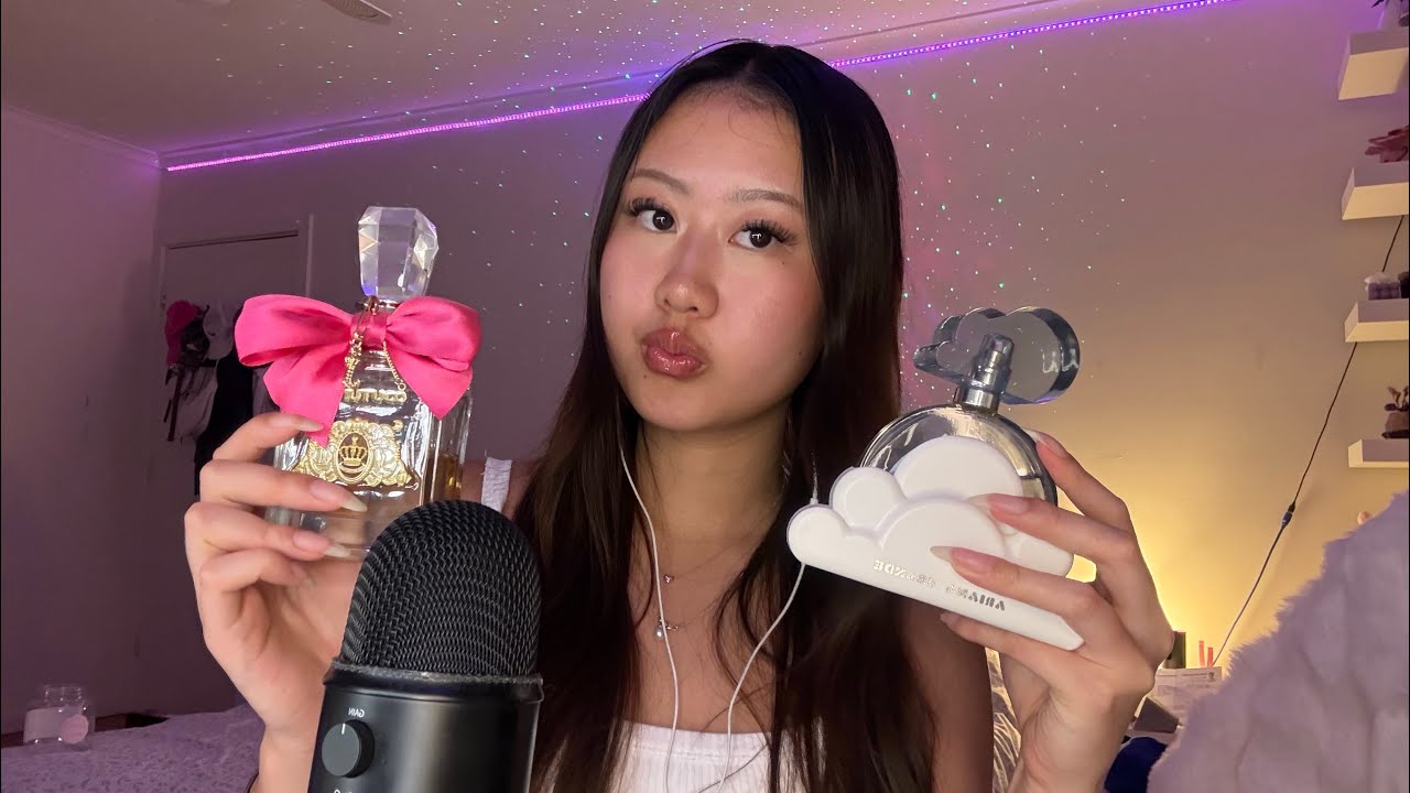 ASMR updated perfume collection 🌸☁️ 