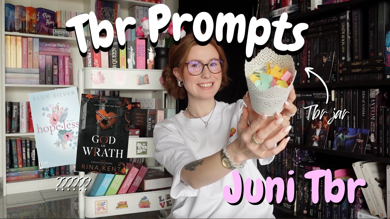 Tbr prompts suchen meine Bücher aus!🎀 | alle Bücher die ich im Juni lesen werde!