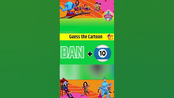 "Can You Guess the Cartoon? #cartoonquiz " "Guess the Cartoon in 5 Seconds! #CartoonTrivia"
