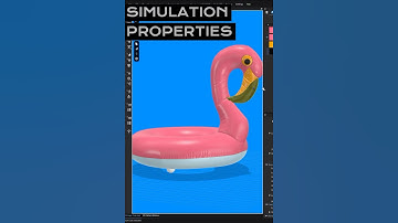 CLO Tips: Simulation Properties #clo3d #cgi #simulation #unreal #modo #blender #accessories