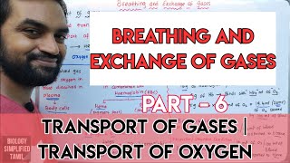 Breathing and exchange of Gases | Part 6 | Transport of gases