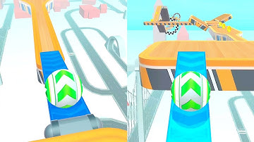 Sky Rolling Ball 3D All Level Gameplay Walkthrough Android ios