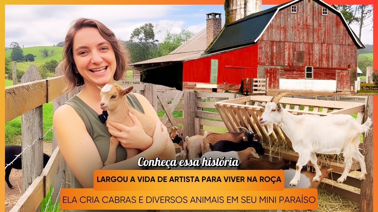 ELA CRIA CABRAS E DIVERSOS ANIMAIS EM SUA FAZENDA • Raízes Do Brasil 
