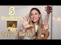 5 Canciones de Fearless Taylor Swift | Mica Amatti Mix | Mis favoritas de Fearless Taylor&#39;s Version