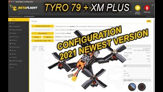 tyro 79 + frsky xm plus configuration betaflight