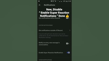 How to Disable Super Reaction Notifications 🔔 in Discord Mobile #roduz #discord #how #howto #super