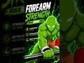 Improve Forearms strength at home. | Master Green Workout | #ytshorts