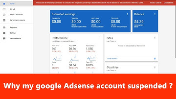 My adsense account was suspended for 30 days Why ?How you can Save your account