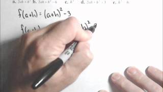 MAT150 Review - Difference Quotient 2