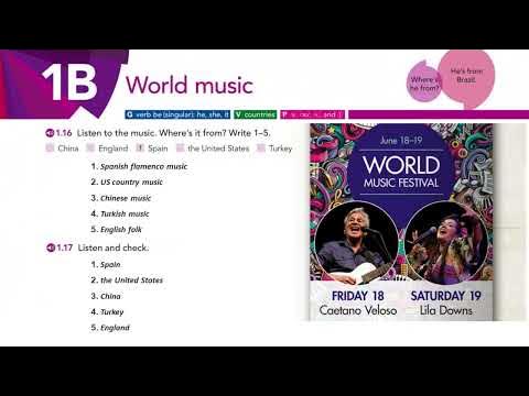 English File 4 edition Beginner Unit 01 - YouTube