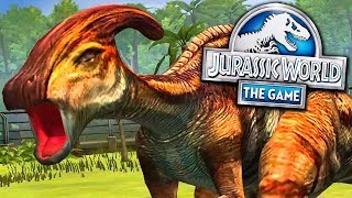 PARASSAUROFOLO NO LEVEL 40! - Jurassic World - O Jogo - Ep 360