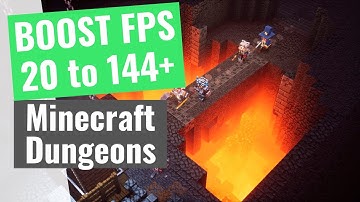 Minecraft Dungeons - How to BOOST FPS and Increase Performance