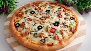 Chicken Pizza, Double Cheese Pizza / Pizza recipe