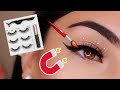 ✨PESTAÑAS MAGNÉTICAS CON EYELINER  DE ALIEXPRESS✨Pestañas postizas PERFECTAS para PRINCIPIANTES 👍🏻