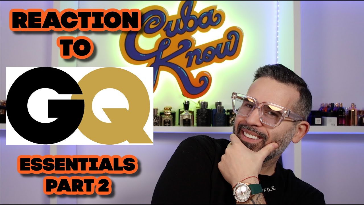 REACTION TO GQ ESSENTIALS CELEBRITY FRAGRANCES PART 2 YouTube
