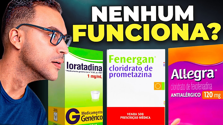 O "Pior" REMÉDIO ANTIALÉRGICO (de acordo com a ciência)