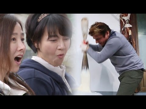 밀젠코, 파워 넘치는 떡방아질 ‘강수지 탄성’ @불타는 청춘 54회 20160412