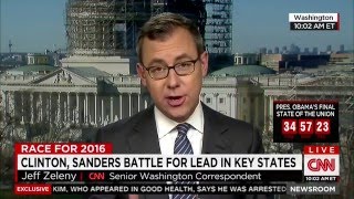 CNN's Zeleny: Fact That Clinton Has To Engage Sanders Shows That She's Very 