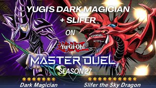 Dark Magicians + Slifer Deck on YuGiOh Master Duel Rank 2024